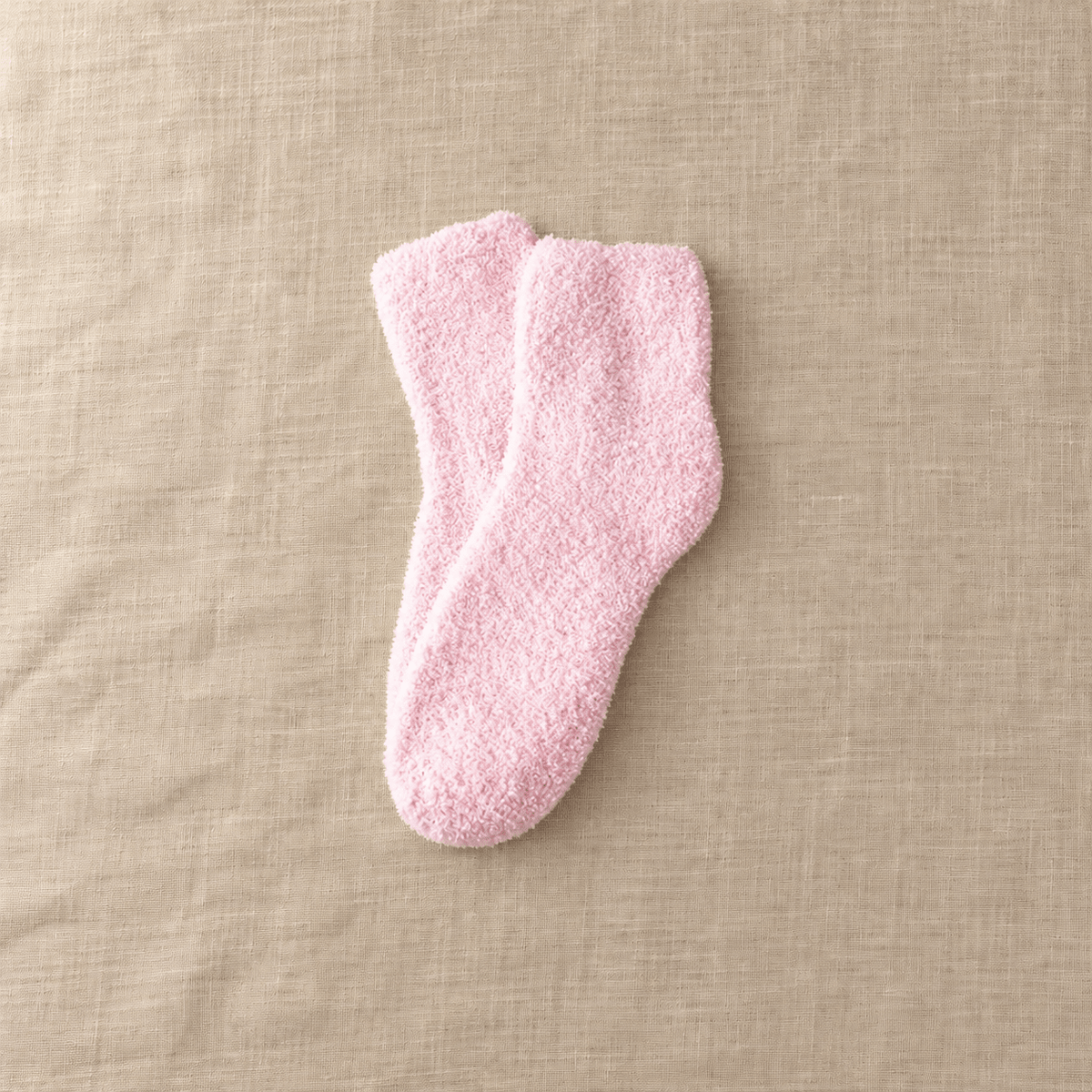 Blush Cozy Socks - Calmello