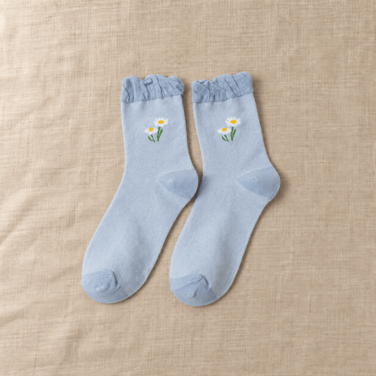 Daisy Cozy Socks - Calmello