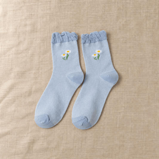Daisy Cozy Socks - Calmello