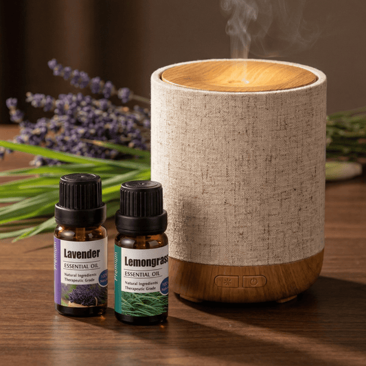 Diffuser + 2 Essential Oils — Save 5 KD - Calmello